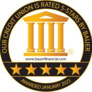 Our institution is rated 5-stars by Bauer Awarded September 2021