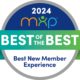 2024 Best of the Best Award Best New Member Experience