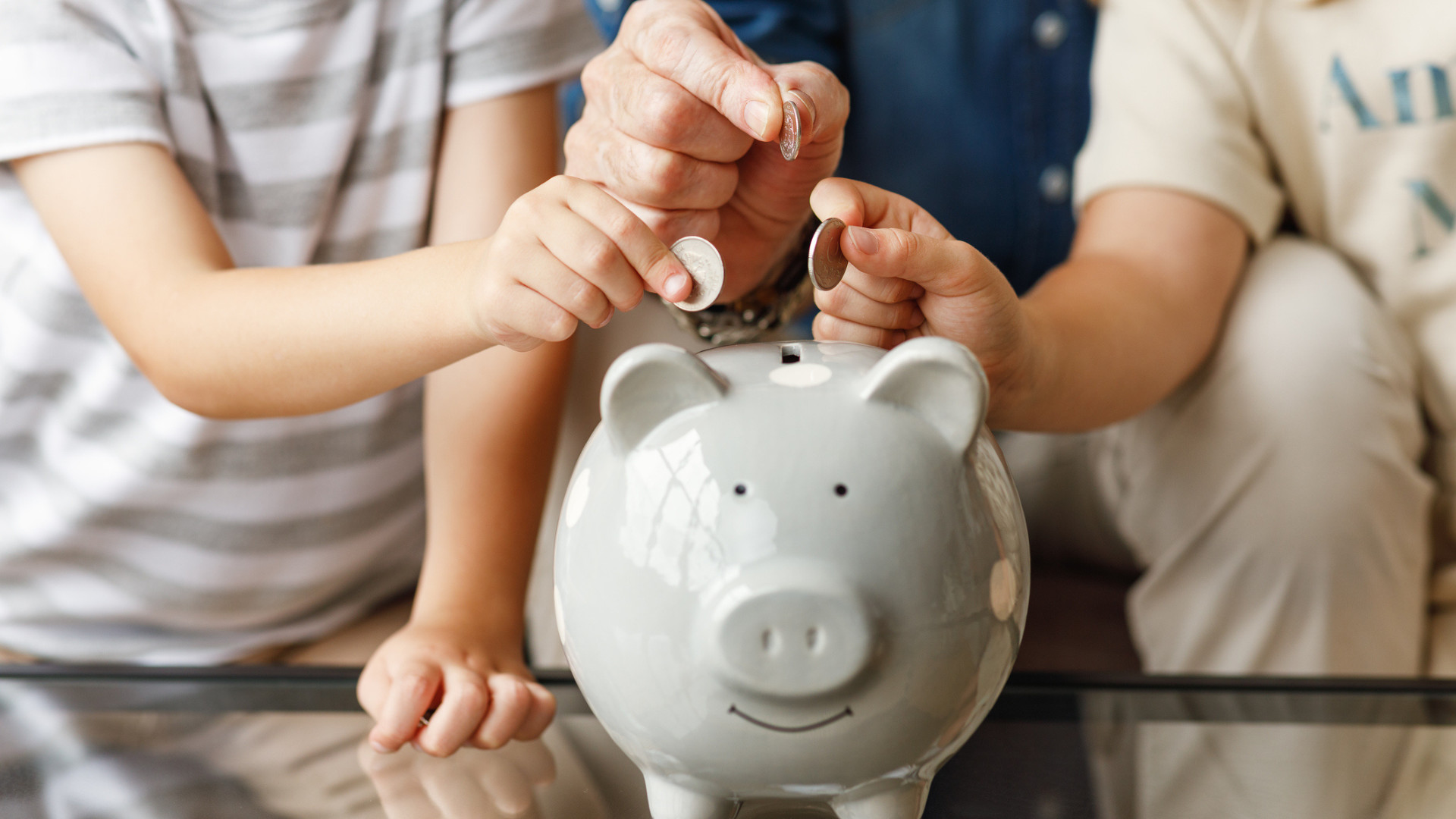 piggy bank for budgeting / saving