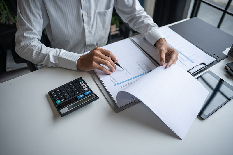 Reviewing Financial Data