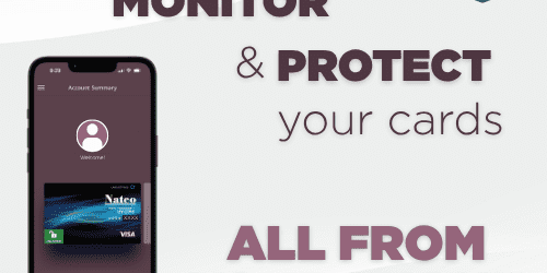 Lock Monitor & protect your cards all from yur phone